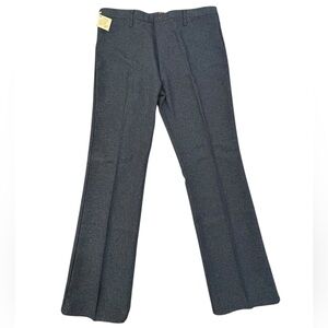 Wrangler Wrancher Men’s Blue Gray Western Cowboy Dress Trousers 42/34 NWT